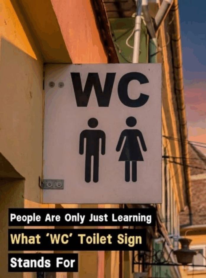 HT2. Understanding What the “WC” Label Really Means on Bathroom Doors
