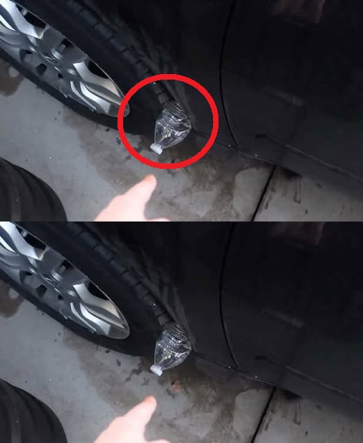 HT4. If You See A Plastic Bottle On Your Tire, This is What It Might Mean