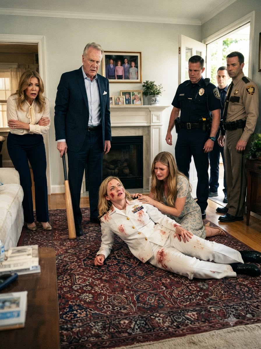 HT4. PART 2 MY FATHER BROKE TWO OF MY RIBS with a baseball bat, then snarled “Sell the house.” But he NEVER saw the patrolman who called me CAPTAIN HART.
