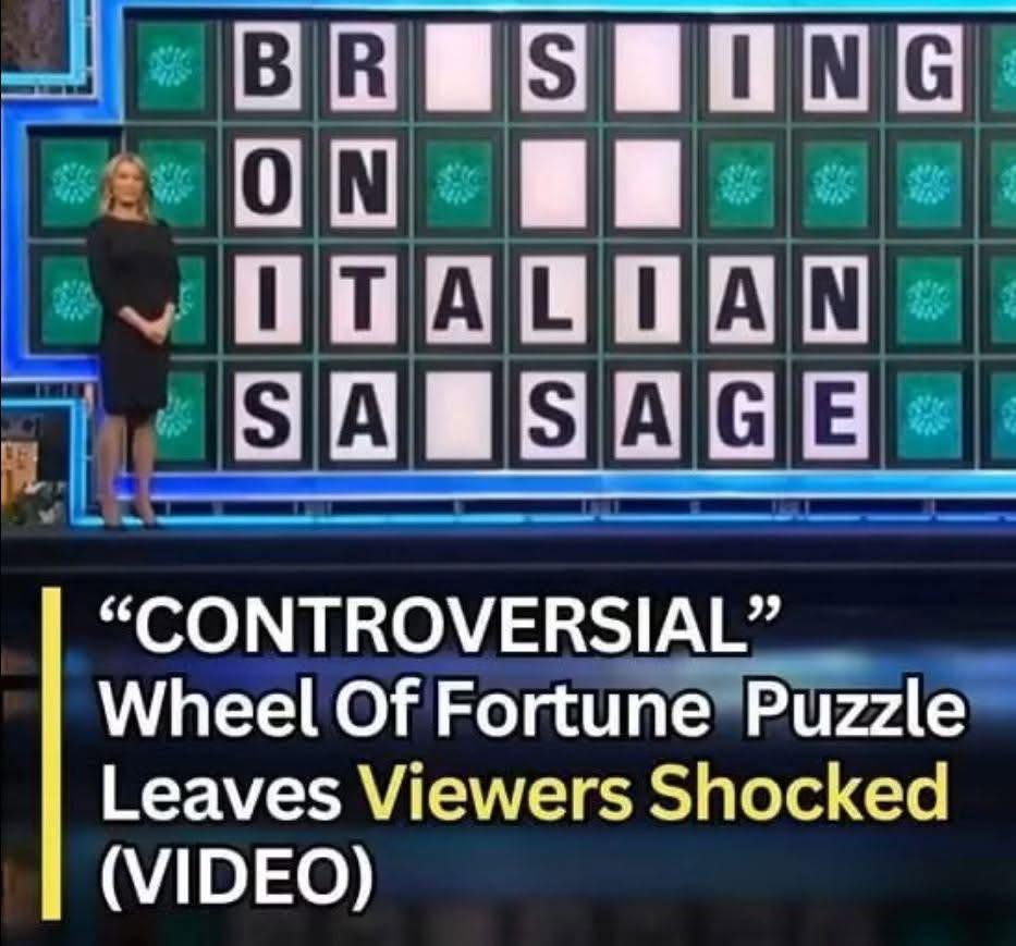 HT3. Wheel Of Fortune Puzzle Leaves Viewers Completely Stumped