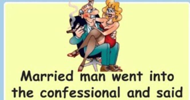 HT4. Dirty Joke: Married man almost had an affair with another woman