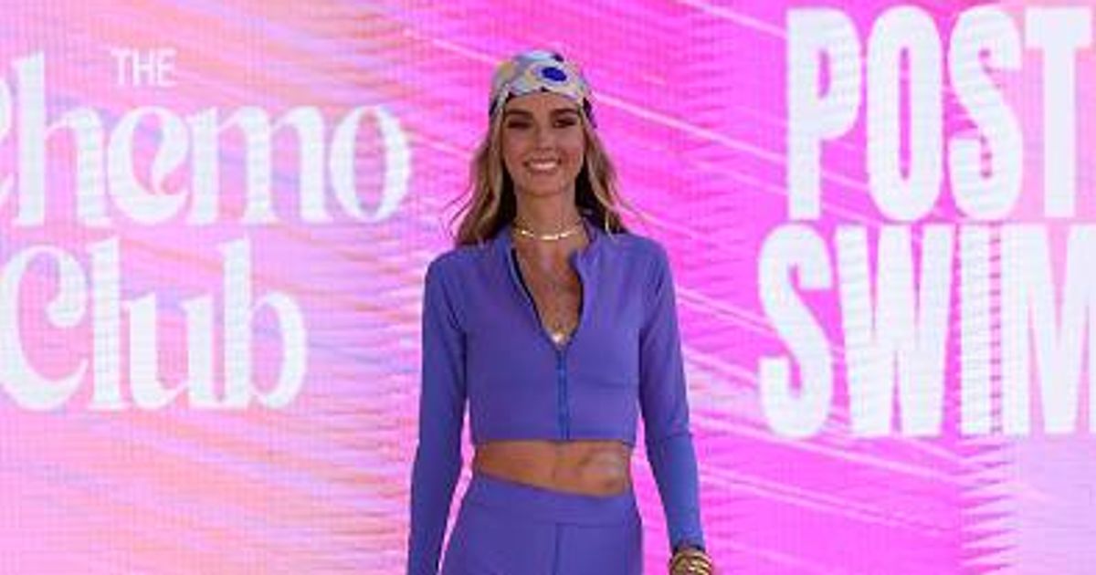 HT2. Beautiful model who oozed confidence on catwalk is now in hospice weeks later