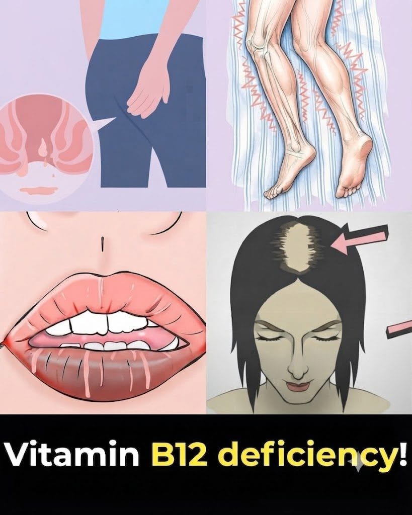 HT1. Doctors Are Shocked! 10 Silent Signs Your Body Is Secretly Starving for Vitamin B12!
