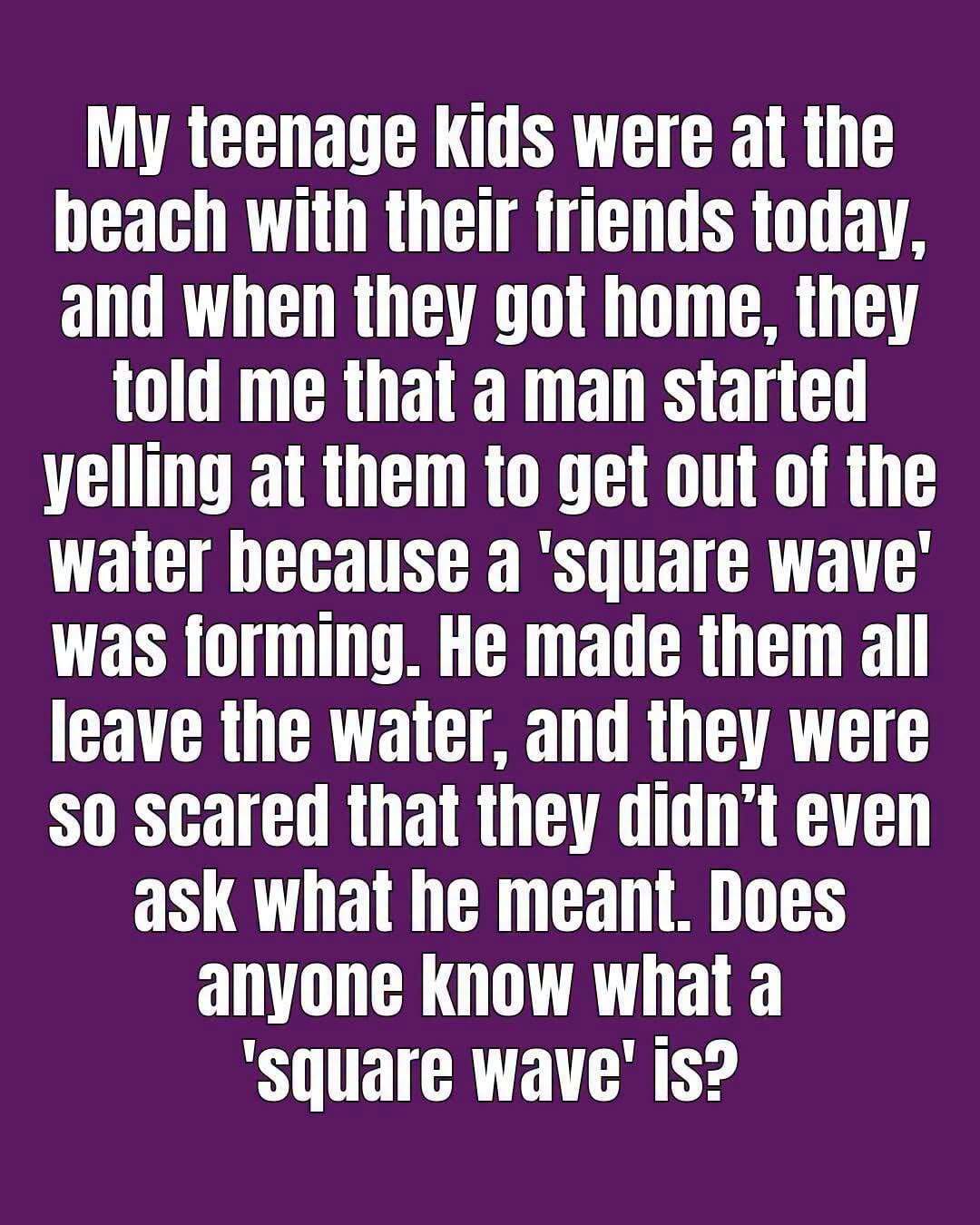 HT1. Square Waves In The Ocean What They Mean And How To Stay Safe