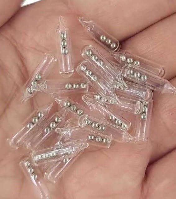 HT1. Identifying Small Glass Tubes with Three Tiny Ball Bearings: A Guide