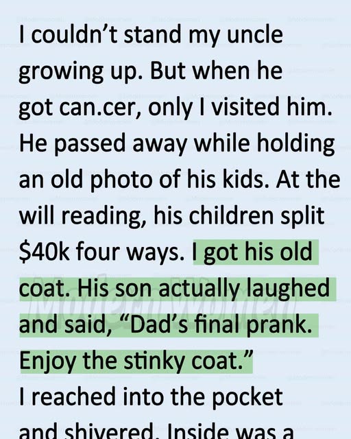 HT1. The $600,000 Prank, Why This Nephew is Having the Last Laugh Over a Stinky Inherited Coat