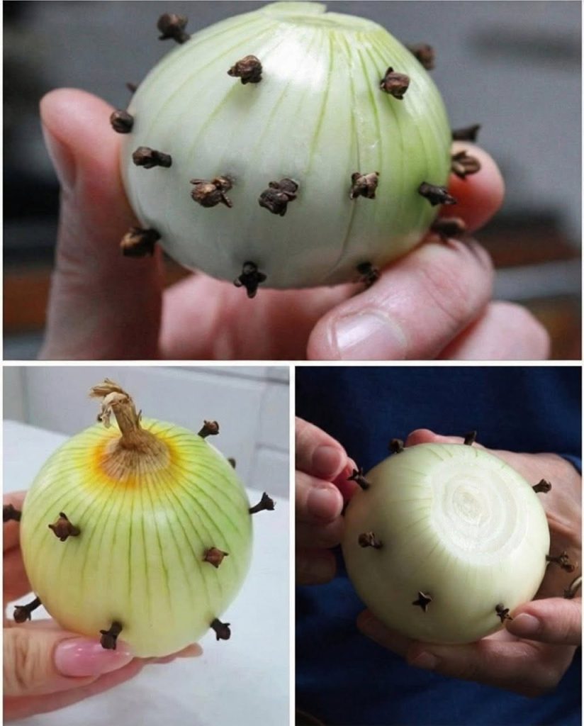 HT1. Why People Stick Cloves Into an Onion: The Traditional Kitchen Trick That Still Works Today