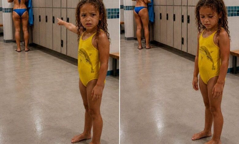 HT4. My Five-Year-Old Daughter Tugged My Arm in the Swimming Pool Changing Room and Whispered, ‘Mommy, We Have to Save Daddy! That Lady Put Him in Her Locker!’
