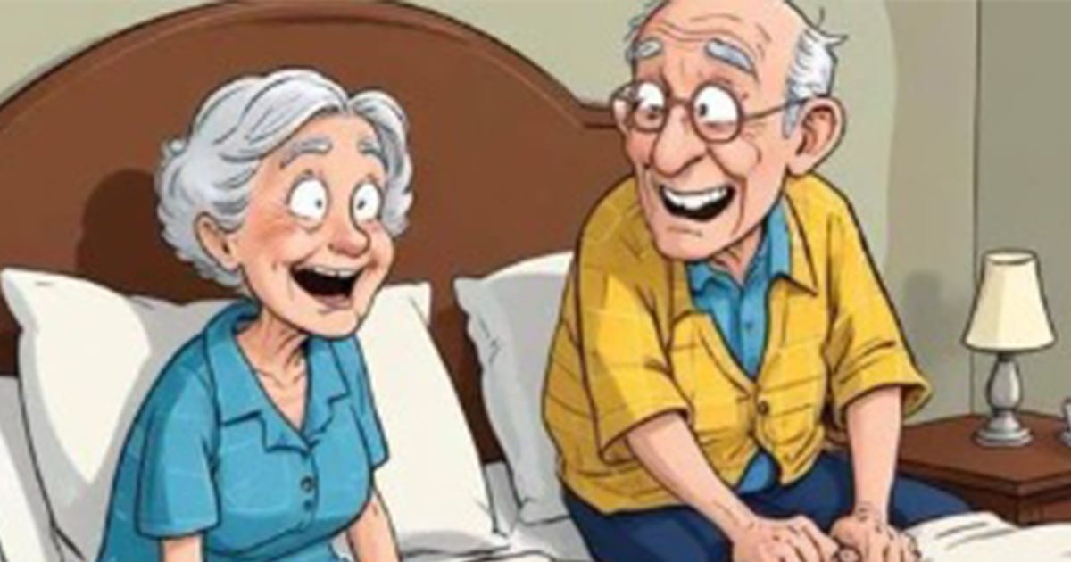 HT2. JOKE OF THE DAY: An old man calls his son with sad news