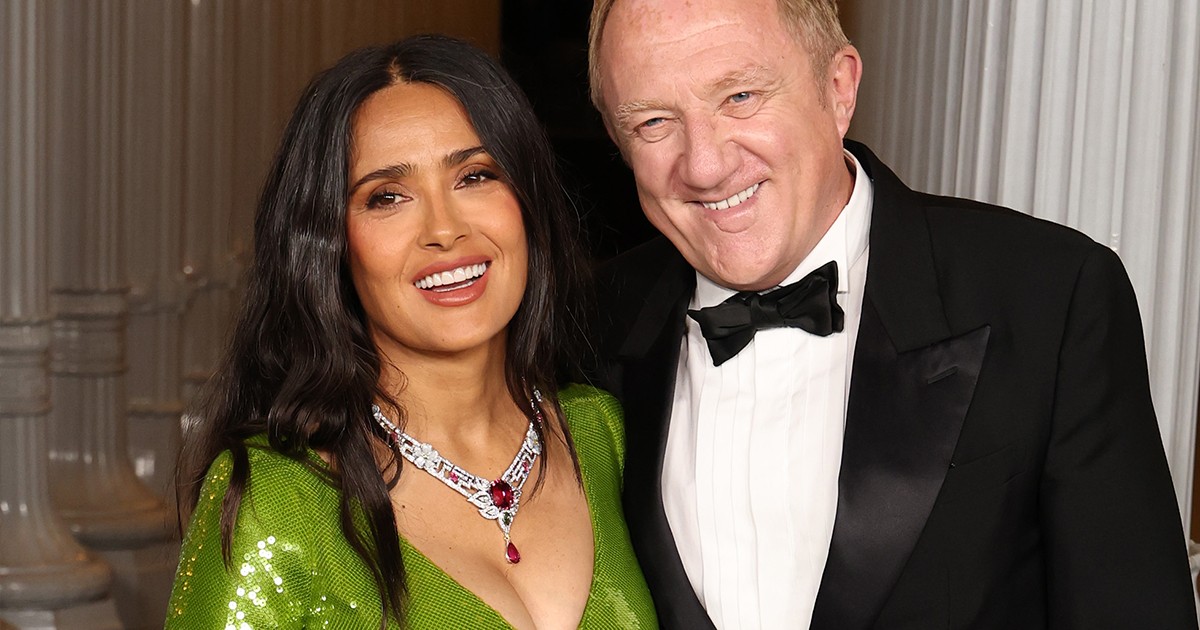 HT2. Salma Hayek become’s first-time grandma as stepson welcomes baby boy – she’s already given him a sweet nickname