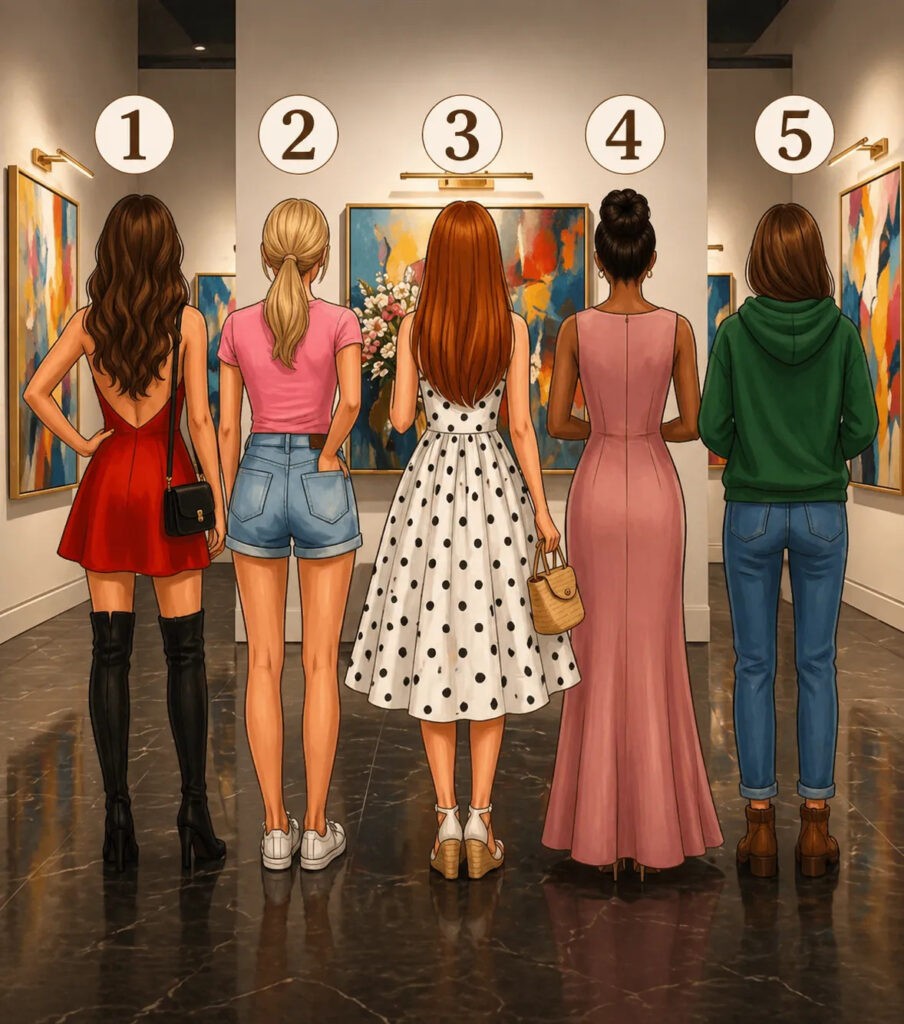 HT4. The woman you find most attractive could say something unexpected about your personality –