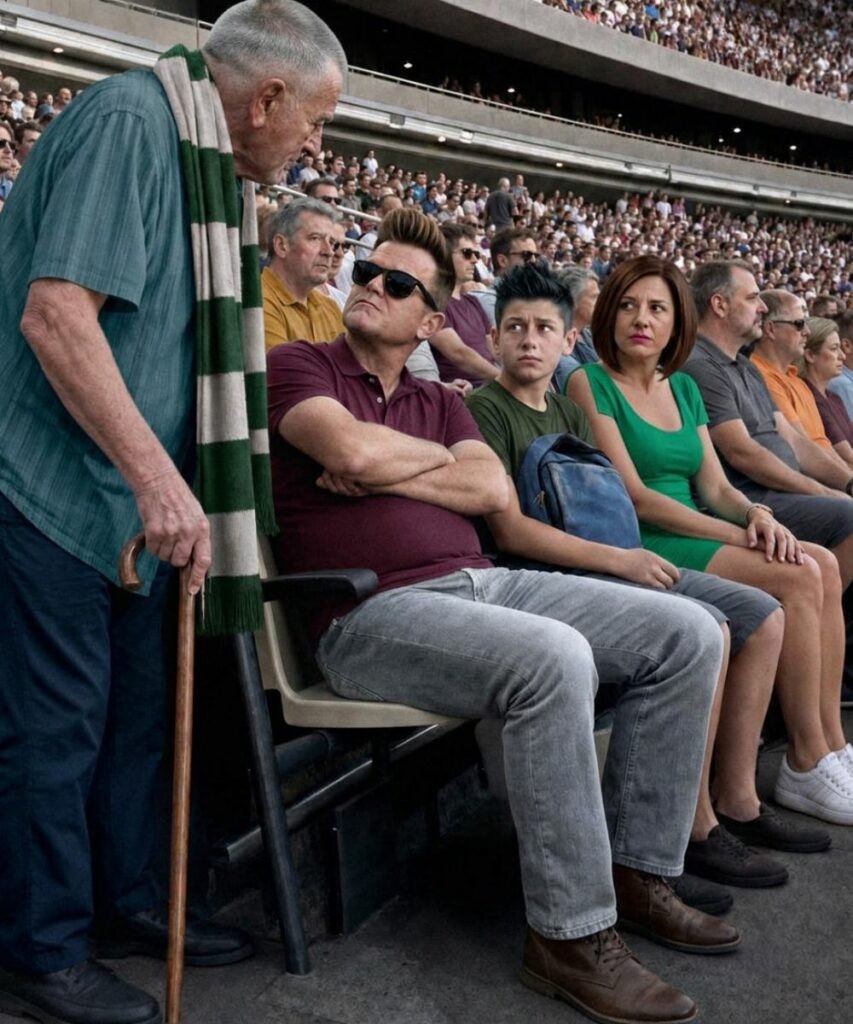 HT4. An entitled guy stole my 92-year-old grandfather’s football seats, claiming he wouldn’t remember the game anyway—until karma caught up with him just five minutes later –
