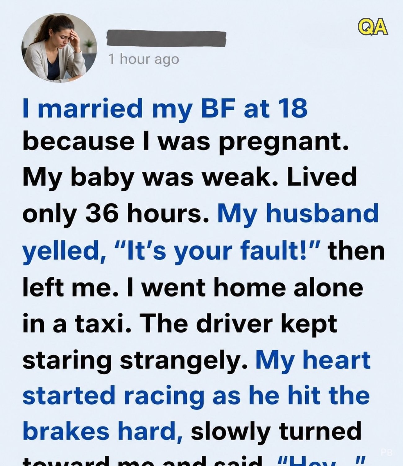 HT4. I Married My BF at 18 Because I Was Pregnant