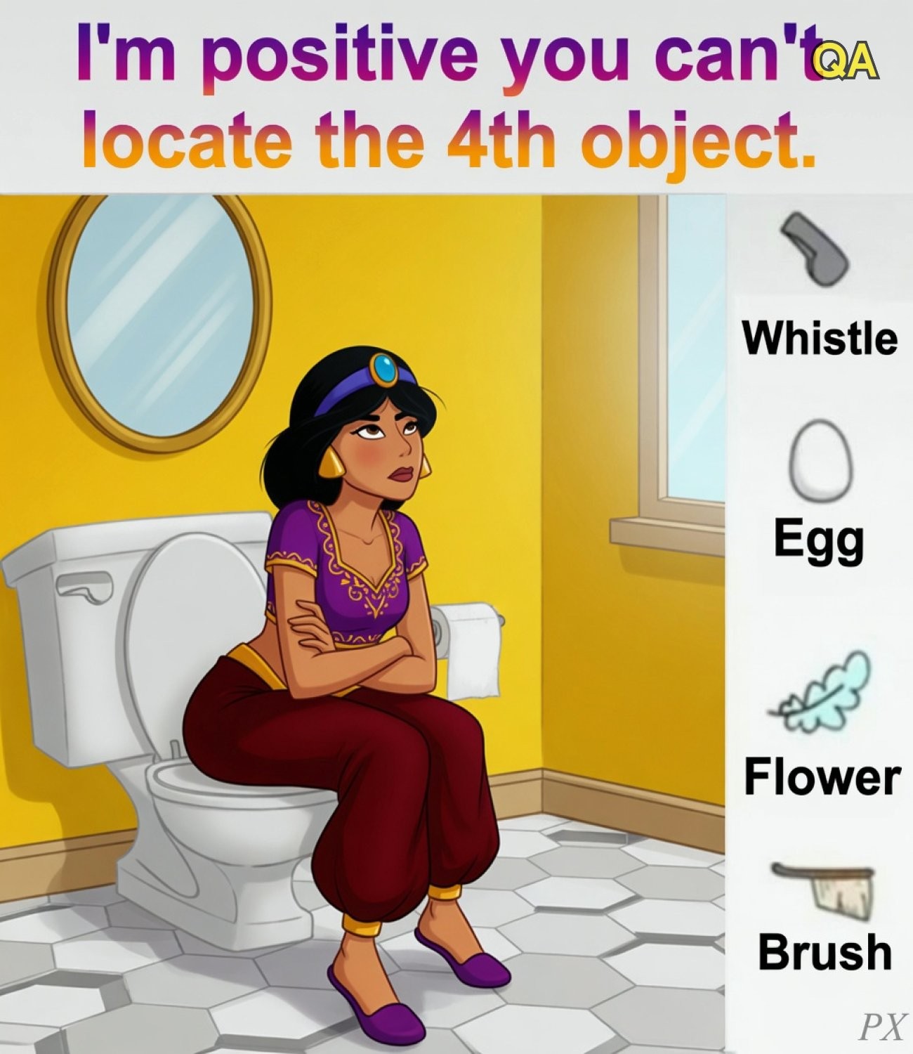 HT2. Find The Whistle The Egg The Flower And The Paintbrush 4