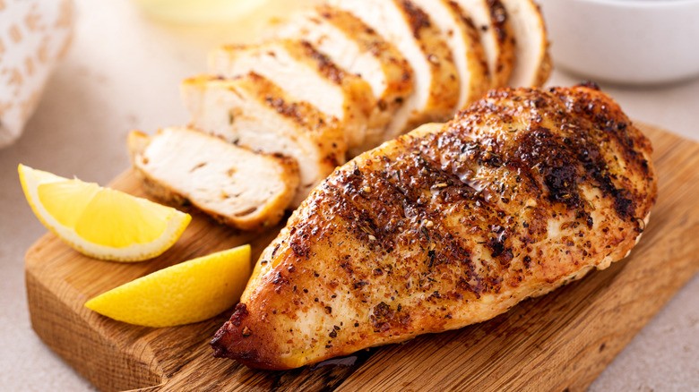 HT1. Reason you may see white goop coming out of your cooked chicken