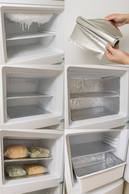 HT1. Aluminum foil in the freezer: a simple tip to save money