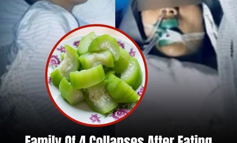 HT1. Family Hospitalized After Eating Vegetables Doctors Explain How Improper Preparation Can Increase Food Pois.oning Risk