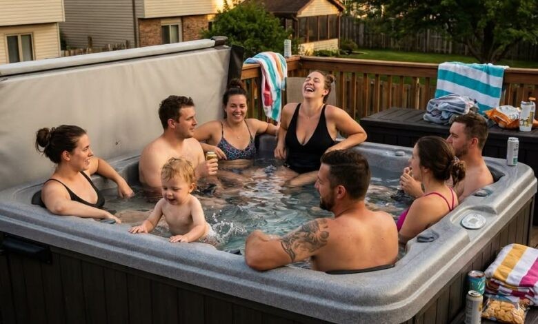 HT1. My Neighbors Secretly Used My Hot Tub for a Year Then I Learned They Were Making Money From It