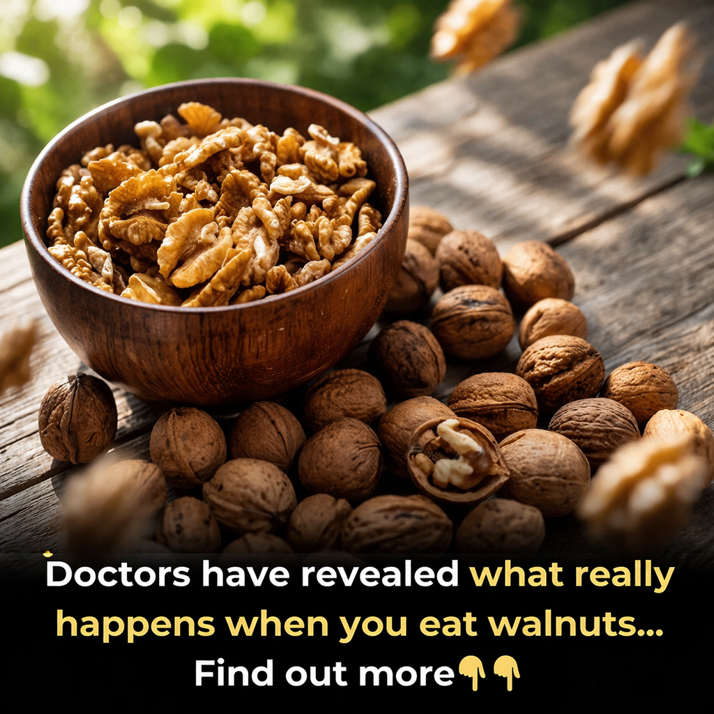 HT3. Doctors reveal that eating walnuts causes