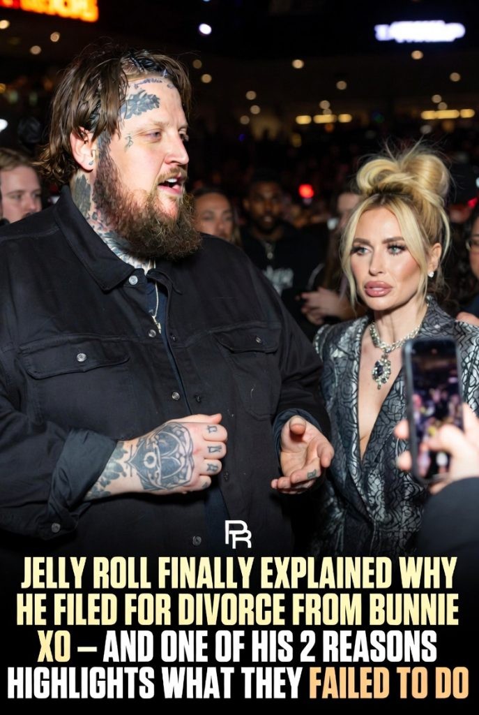 HT3. Jelly Roll and Bunnie XO’s Divorce Filing Reveals New Details About Their Split
