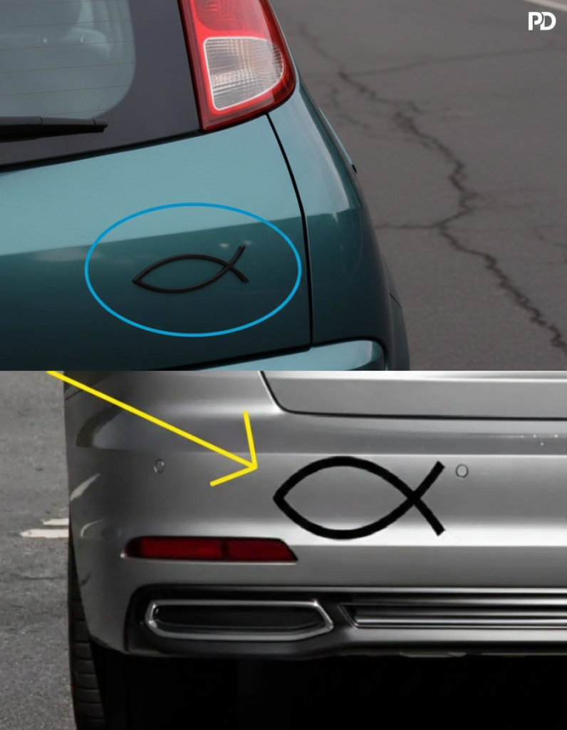 HT4. What the Small Fish Symbol on Some Cars Really Means