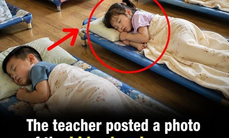 HT1. A Teacher Deleted a Classroom Nap Photo Seconds After Posting It and One Parent Had Already Saved the Image – Story Of The Day!