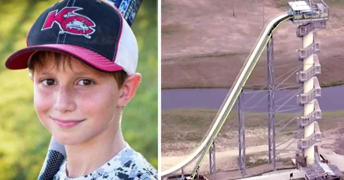 HT2. Dad revealed heartbreaking last words before son, 10, was decapitated on ‘world’s tallest waterslide’