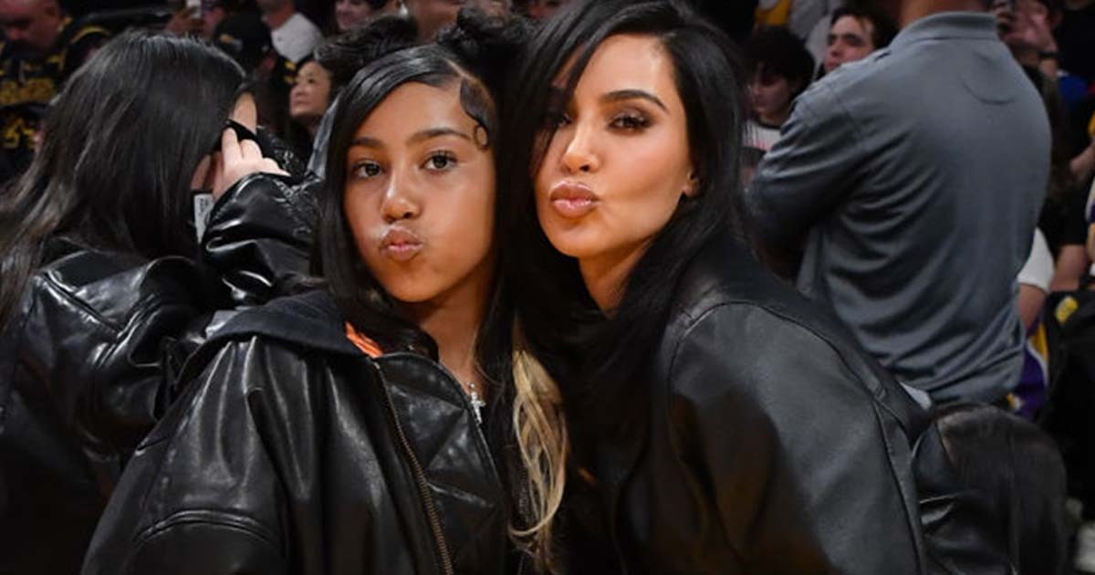 HT2. Photo of Kim Kardashian at 13 sparks debate on North West’s appearance