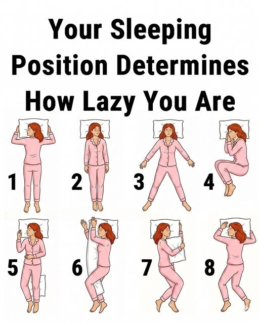 HT1. Your Sleeping Position Determines How Lazy You Are