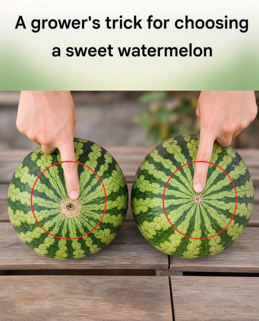 HT1. How to Pick a Sweet, Juicy Watermelon: Simple Clues to Check Before You Buy