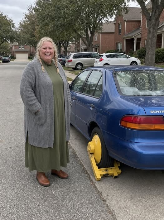 HT1. My Old Toyota Took the Curb She Called Her View
