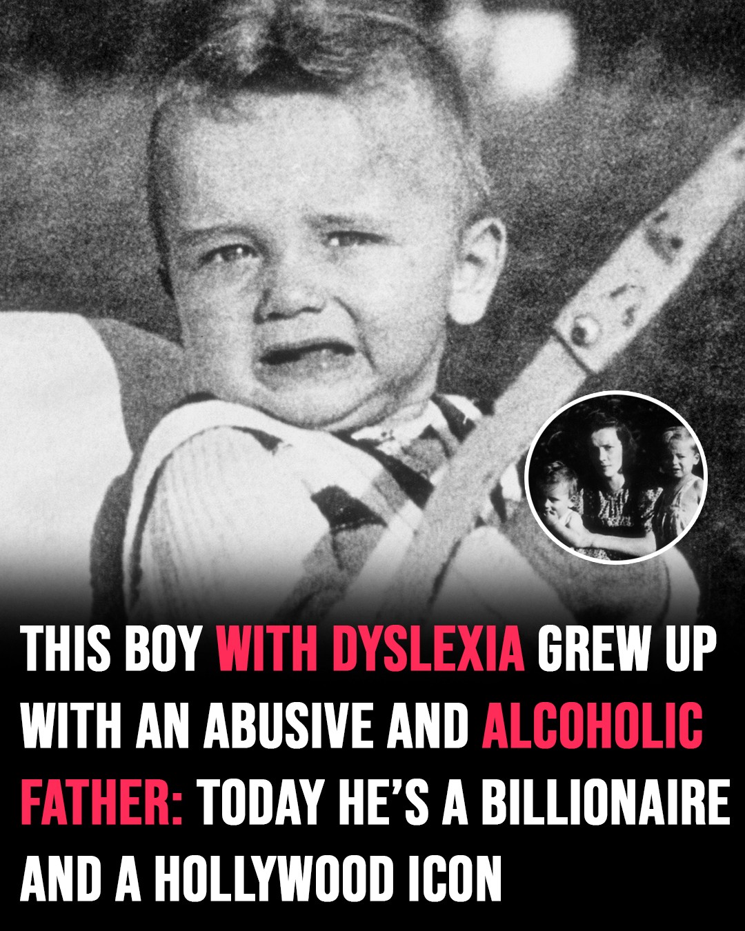 HT3. The relentless underdog who turned pain into power and became a billionaire actor