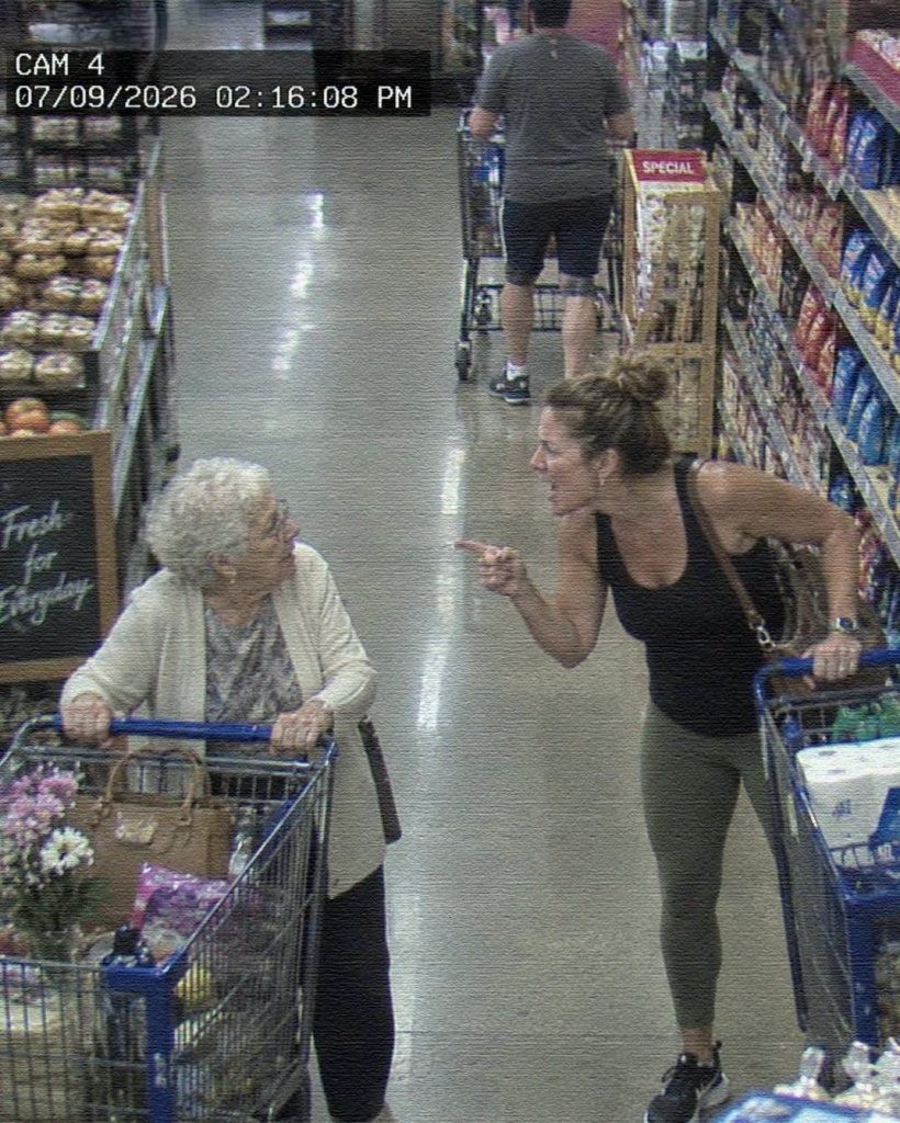 HT4. A Woman Made Fun of My 83 Year Old Mom at Checkout Then the Cashier Locked Her Register and Said, Nobody Leaves