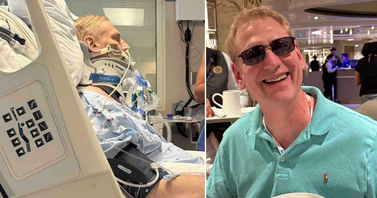 HT3. Dad-of-five, 58, dies weeks after being found ‘face down and unresponsive’ in cruise pool