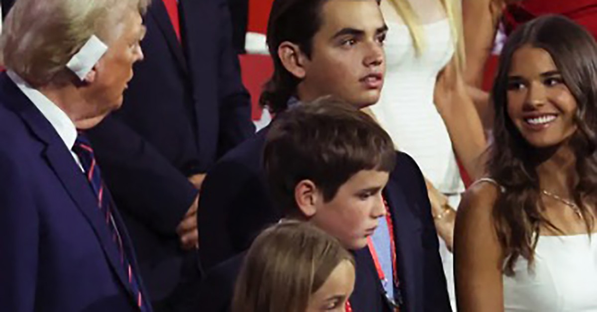 HT2. Kai Trump’s reaction after her grandpa got shot