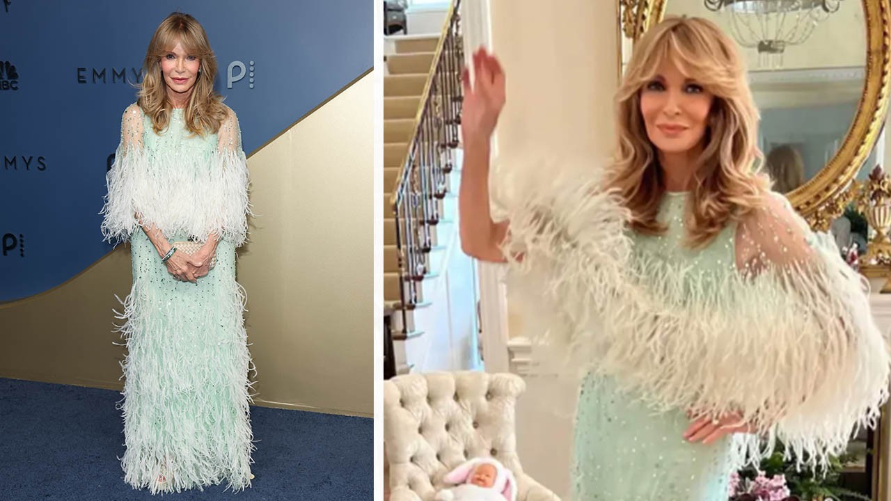 HT2. Why Jaclyn Smith rewore her dress from son’s wedding at the 2026 Emmys