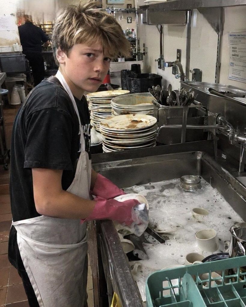 HT2. My 13 Year Old Son Took a Dishwashing Job Without Telling Me Then His Boss Called and Asked, Do You Know What He Does with Every Paycheck?