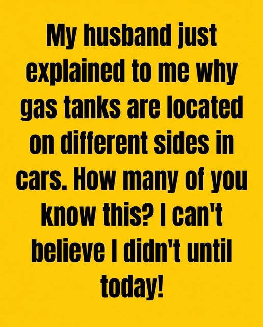 HT1. Why Gas Tanks Sit on Different Sides of Different Cars and How One Dashboard Arrow Prevents the Wrong-Side Stop