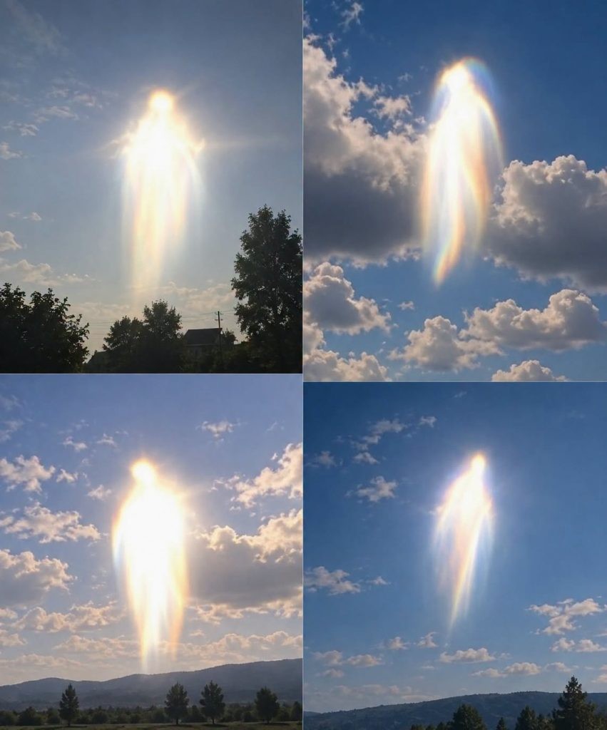 HT2. Meanwhile over the island of Ikaria in Greece a dazzling bright light apparition has appeared