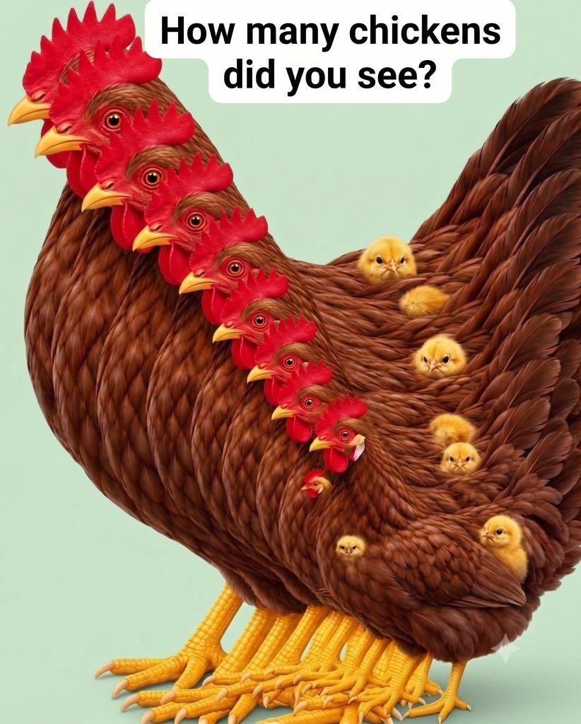 HT4. How many chickens did you see?