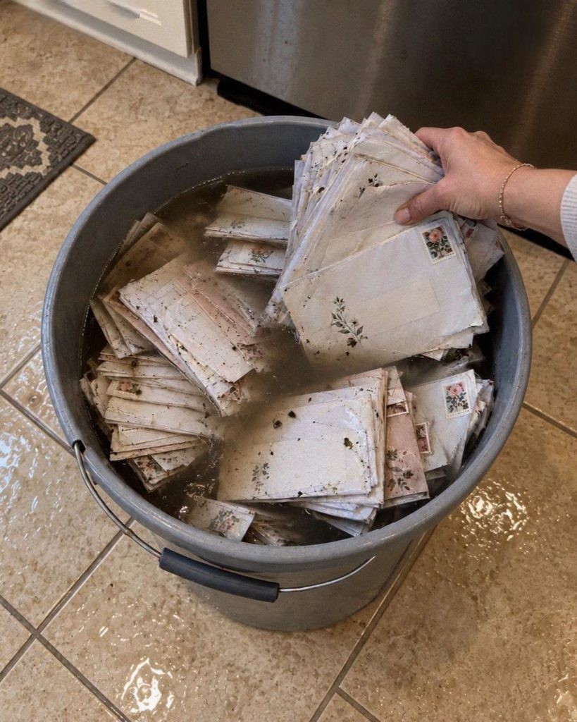 HT1. My Future MIL Dumped All Our Stamped Wedding Invitations Into a Bucket of Dirty Water