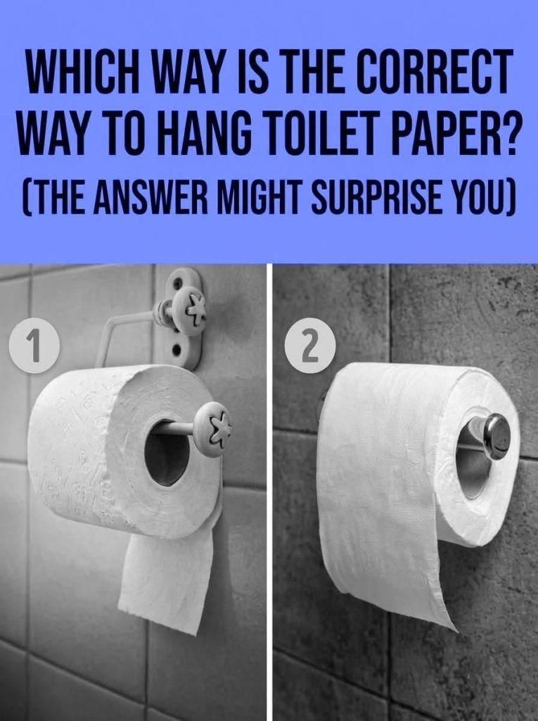 HT1. I Never Realized There Was A Proper Way To Hang This