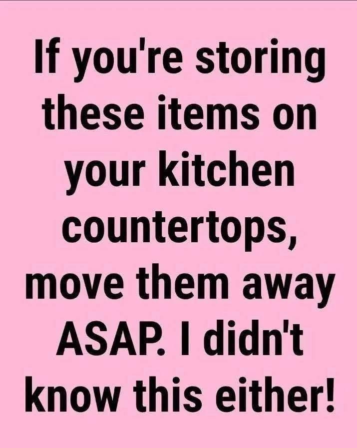 HT3. 10 Things You Shouldn’t Be Storing on Your Kitchen Countertop