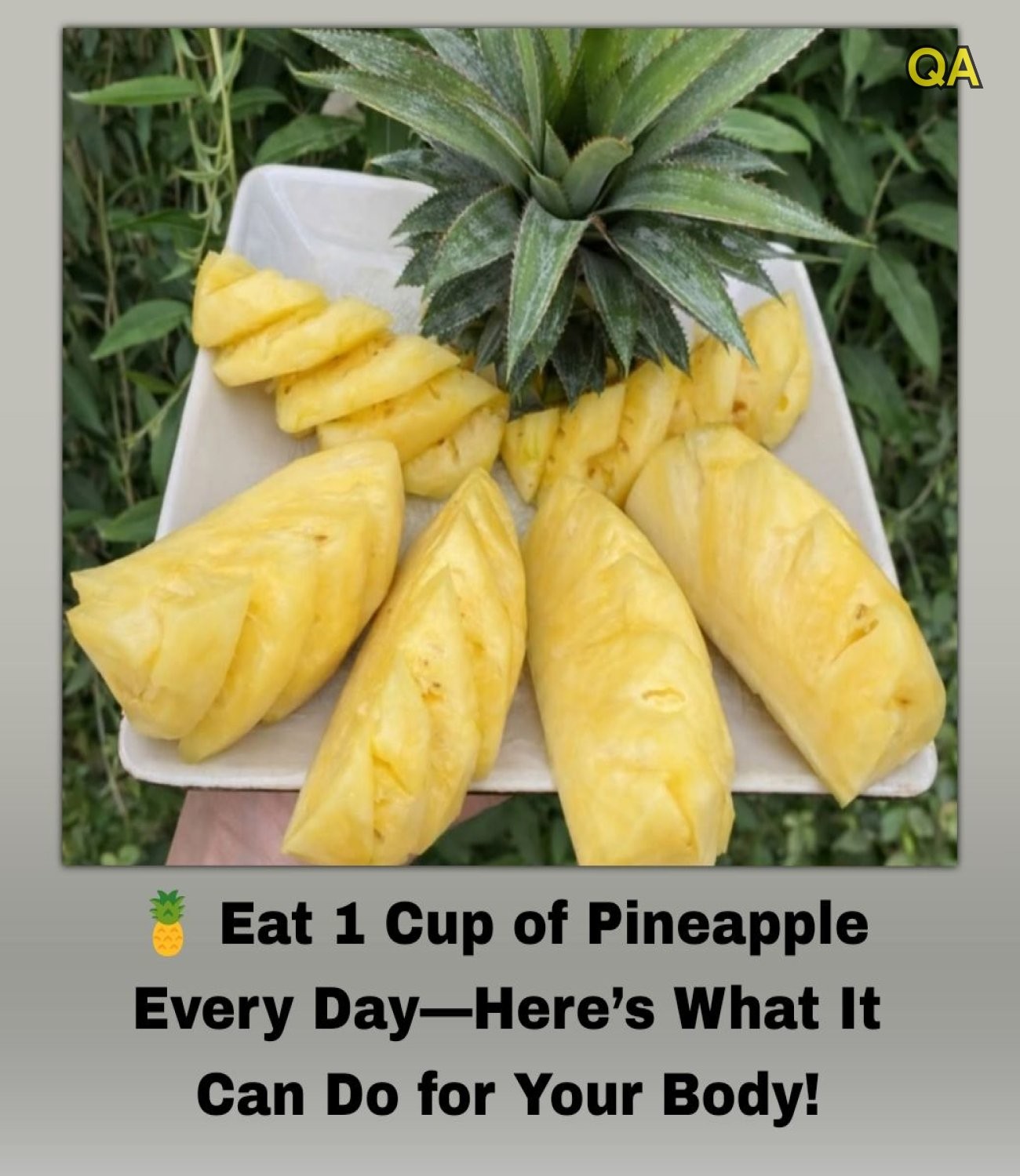 HT1. 6 Health Benefits of Eating One Cup of Pineapple Every Day