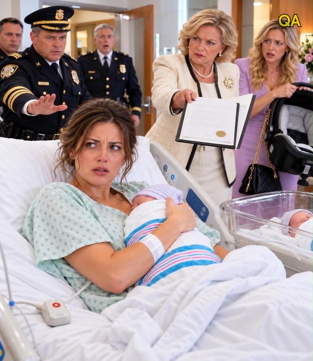 HT1. Following my C-section, my MIL stormed into the hospital room with adoption papers –