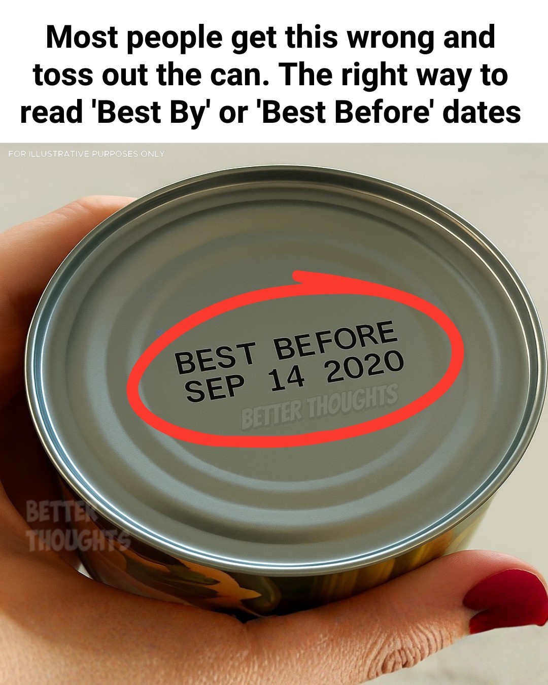 HT2. What Food Experts Want You to Know About Expired Canned Goods