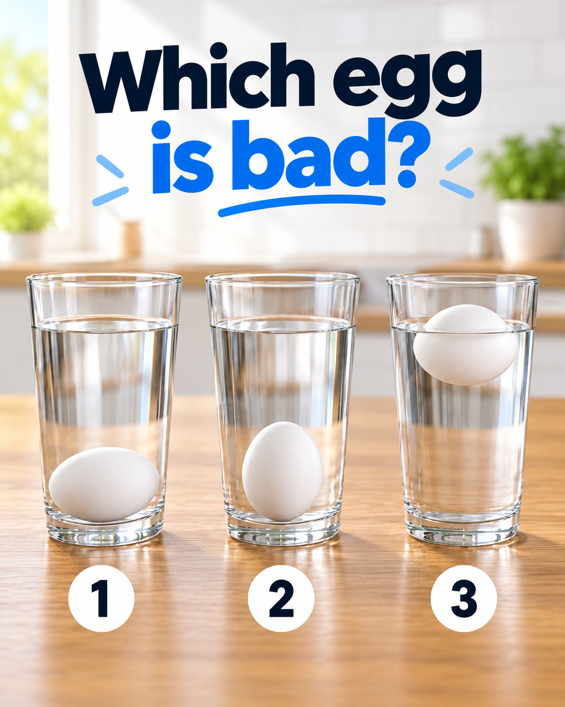 HT2. Can You Spot Which Egg Is Bad?