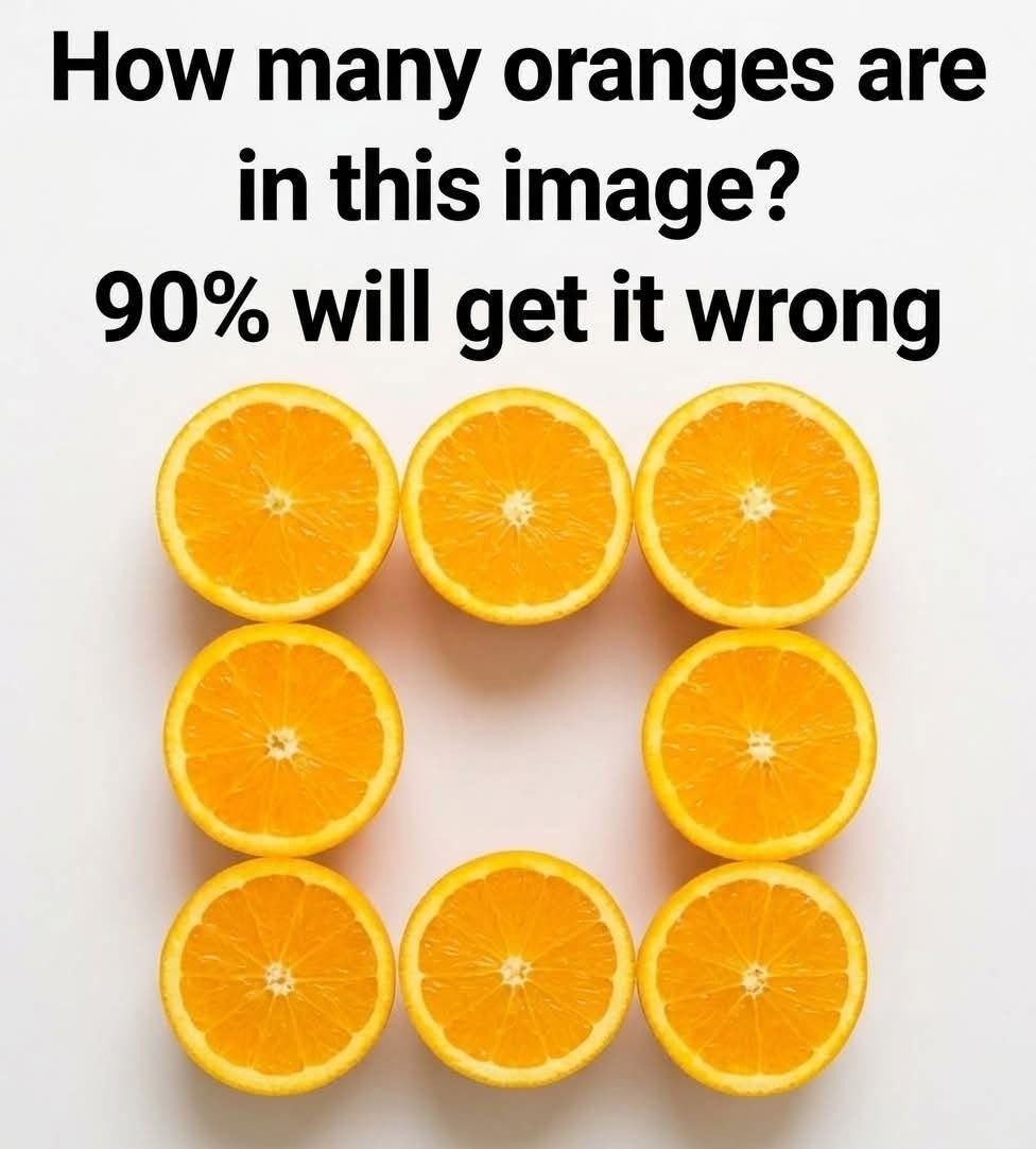 HT2. How many oranges are there in this image?