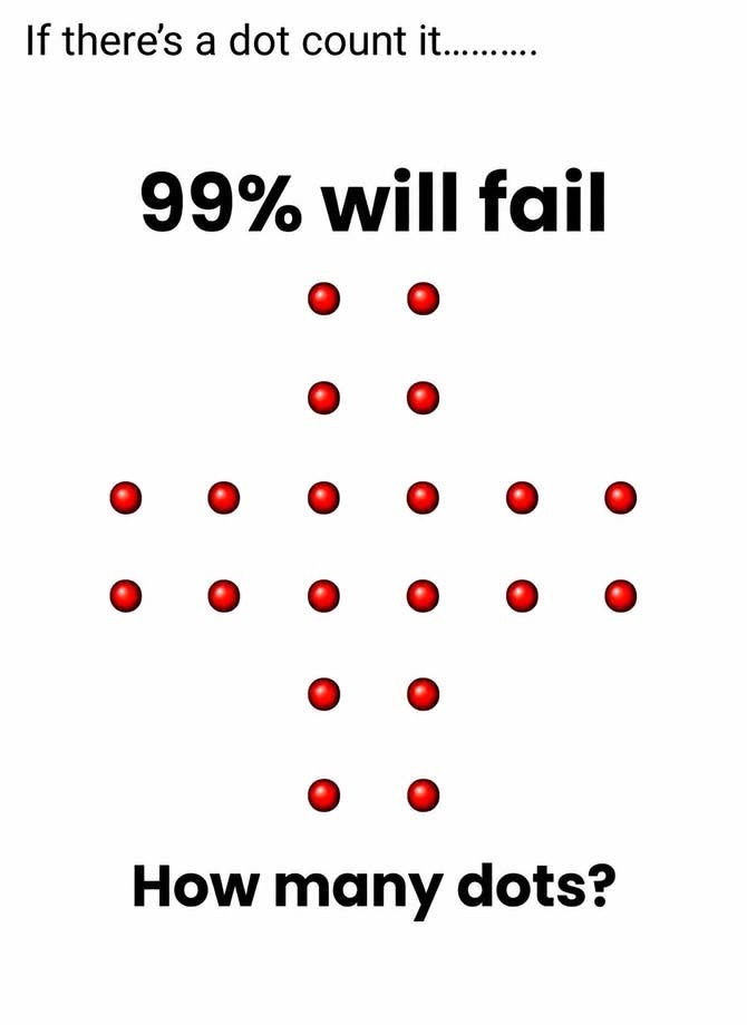 HT2. How many dots do you see?