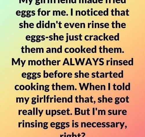 HT1. A Tiny Kitchen Argument That Changed Everything……..